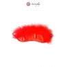 sexy Bandeau rouge marabou - Secret Play