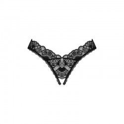 sexy Donna Dream string ouvert - Noir