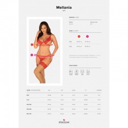 sexy Mellania Ensemble 2 pcs - Rouge