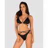 sexy Cobra Nive Ensemble 2 pcs - Noir