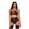 sexy Basitta Ensemble 3 pcs - Noir