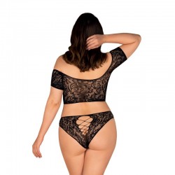 sexy Inessita Ensemble 2 pcs - Noir