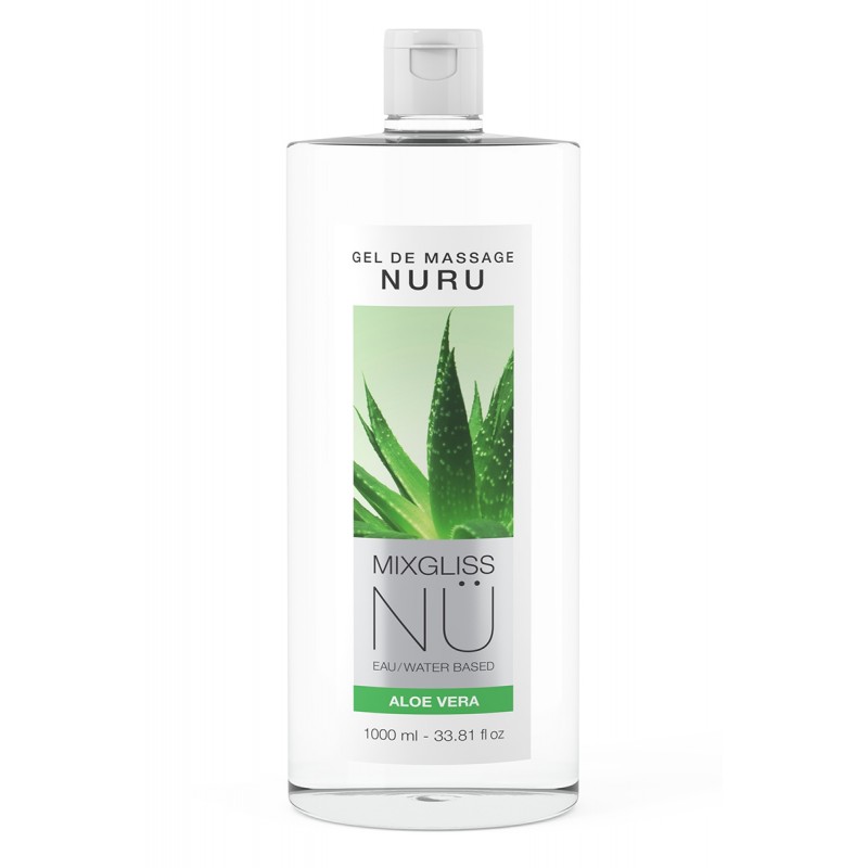 sexy Gel massage Nuru Aloe Vera Mixgliss - 1 litre