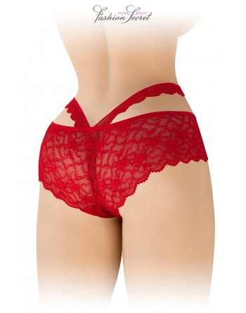 sexy Culotte ouverte rouge Marie - Fashion Secret