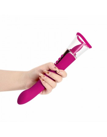 sexy Succion - Vibromasseur 3 en 1 vibrant, léchant et Aspirant