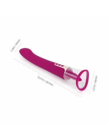 sexy Succion - Vibromasseur 3 en 1 vibrant, léchant et Aspirant