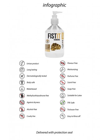 sexy Lubrifiant insensibilisant Fist It 500ml