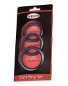 sexy Set 3 CockRings silicone - Malesation