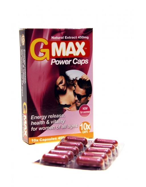 sexy G-Max Power Caps Femme 10 gélules