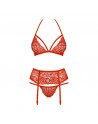 838-SEG-3 Ensemble 3 pcs - Rouge