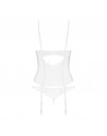 Alissium corset et string - Blancs