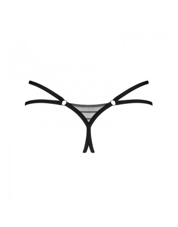 Lune Bellis string ouvert - Noir