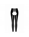 F304 Leggings Taboo wetlook avec entrejambe et fesses ouvertes