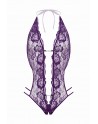 Body string ouvert Renee violet - Christine