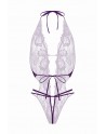 Body string ouvert Renee violet - Christine