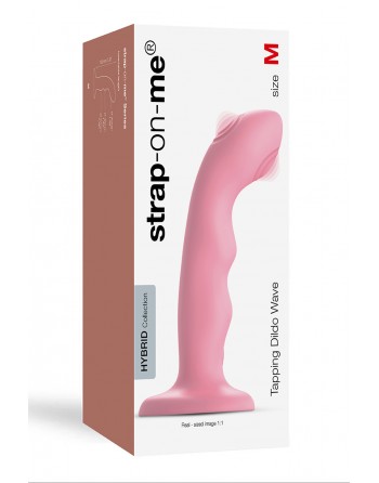 Vibro Tapping dildo wave rose - Strap on Me