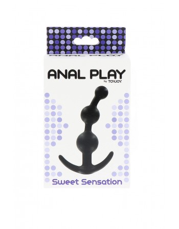 Plug anal Sweet Sensation Beaded - Toy Joy