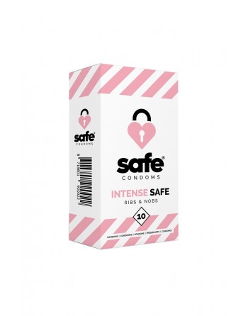 10 préservatifs Safe Intense