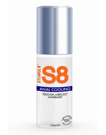 Lubrifiant S8 anal rafraichissant 125ml