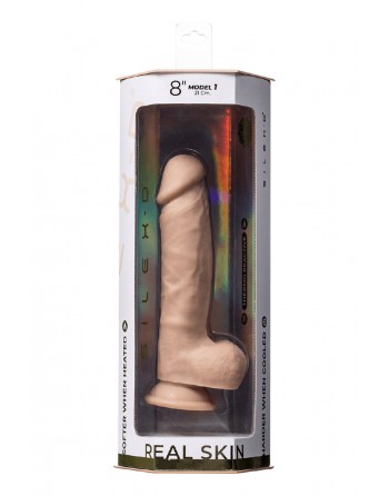 Gode Real Skin Model 1 flesh 21 cm - SilexD