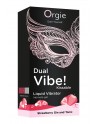 Gel d'excitation Dual Vibe Strawberry Gin Tonic Liquid Vibrator