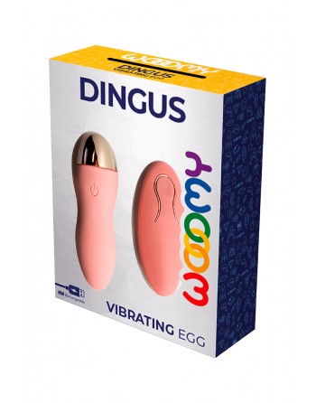 Oeuf vibrant télécommandé Dingus - Wooomy