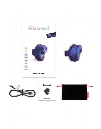 Stimulateur clitoridien Kisscool violet - Love to Love