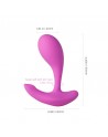 Oly - vibromasseur avec application pour le point G et le clitoris