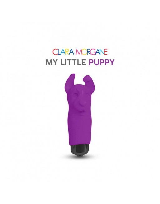 Mini vibromasseur My little Puppy Clara Morgane - Violet