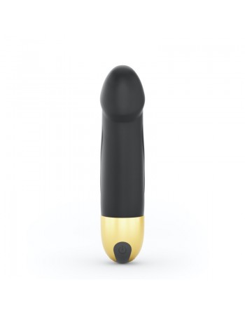 Vibromasseur Real Vibration S 16 cm 2.0 - Noir et Or