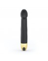 Vibromasseur Real Vibration M 22 cm 2.0 - Noir et Or