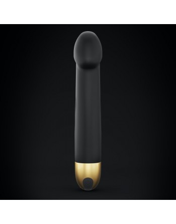 Vibromasseur Real Vibration M 22 cm 2.0 - Noir et Or