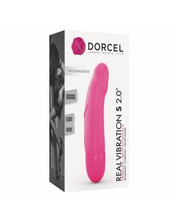 Vibromasseur Real Vibration S 16 cm 2.0 - Rose