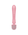 Triple lover Rabbit et Wand Satisfyer - Rose