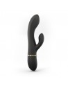 Vibromasseur Dorcel Glam Rabbit 21.8 cm - Noir et Or