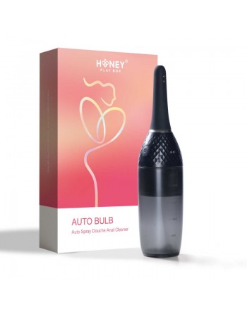 Auto Bulb - Nettoyeur anal automatique - Noir