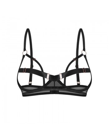 Euridia soutien-gorge ouvert - Noir