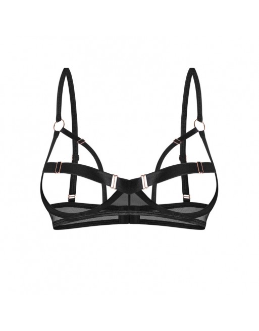 Euridia soutien-gorge ouvert - Noir