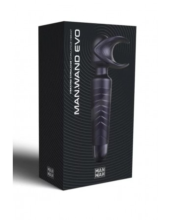 Masturbateur Man Wand Evo Black Plum - Man Wan