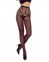 Collants ouverts TI023 20 deniers - noir