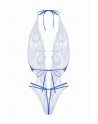 Body string ouvert Renee bleu - Christine