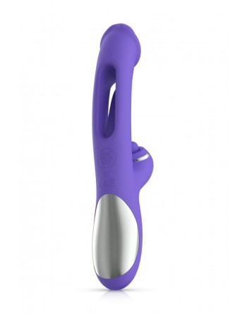 Vibro Rabbit avec Stimulateur de Point G Tess - Good Vibes Only