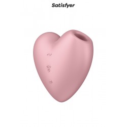 sexy Double stimulateur Cutie Heart rose - Satisfyer