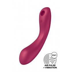 sexy Stimulateur Curvy Trinity 1 bordeaux - Satisfyer