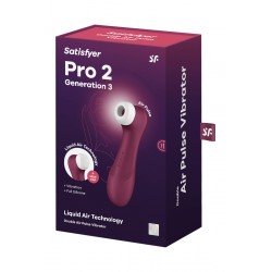 sexy Stimulateur Pro 2 Generation 3 bordeaux